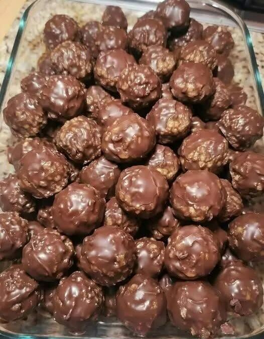 Boules de Rice Krispies au chocolat : une gourmandise sans cuisson qui disparaît en quelques minutes
